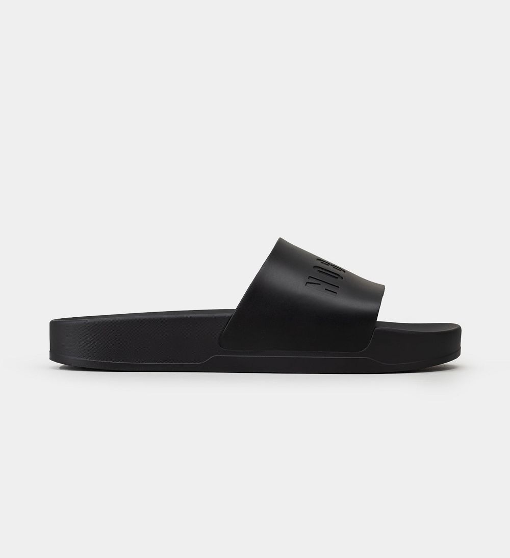 Women NOBULL  Slides Black | VJEFL-6528